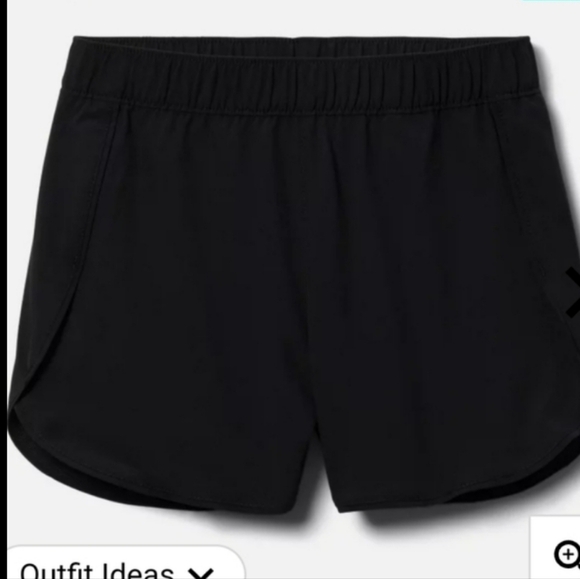 Columbia Other - Columbia Girls Hike Black Shorts Elastic Waist Size L
